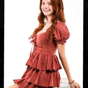 Altar’d State Tiered Mini Dress